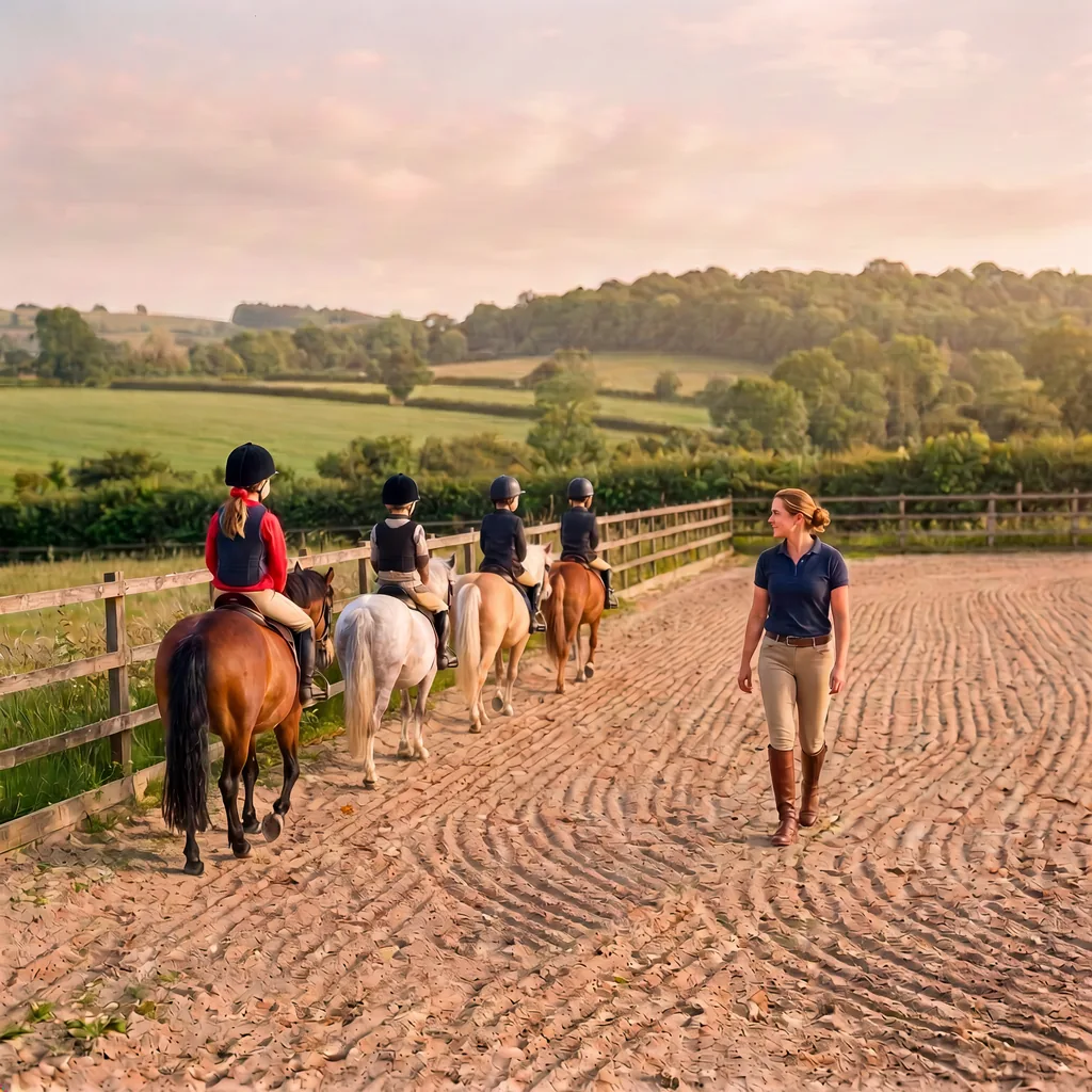 Cours de poney à Chabrignac, Corrèze